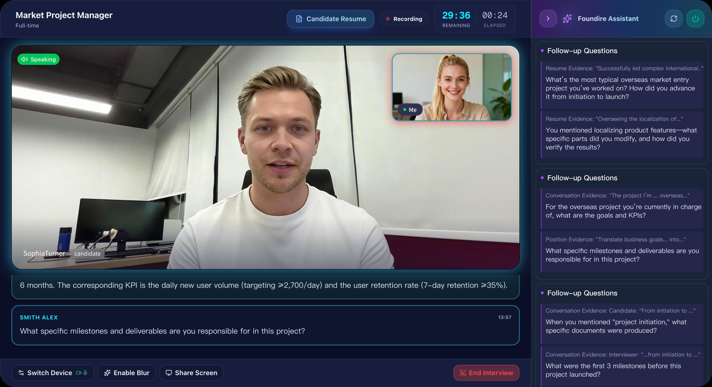 AI assisted Interview