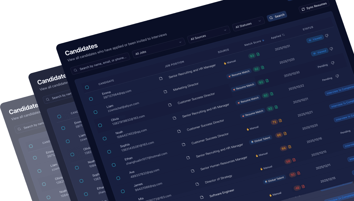 Resume Screening & Matching